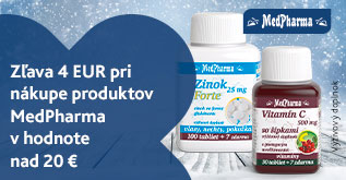 Medpharma zľava 4 €