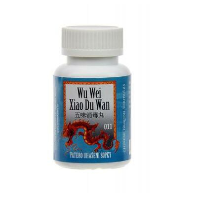 E-shop TCM Pätoro uhasenie sopky Wu Wei Xiao Du Wan 011 200 guličiek