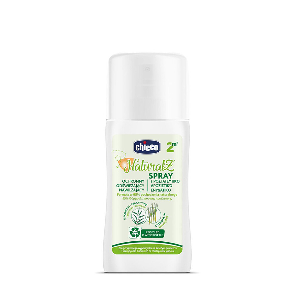 CHICCO NaturalZ sprej proti komárom ochranný 95% prírodných zložiek 100ml