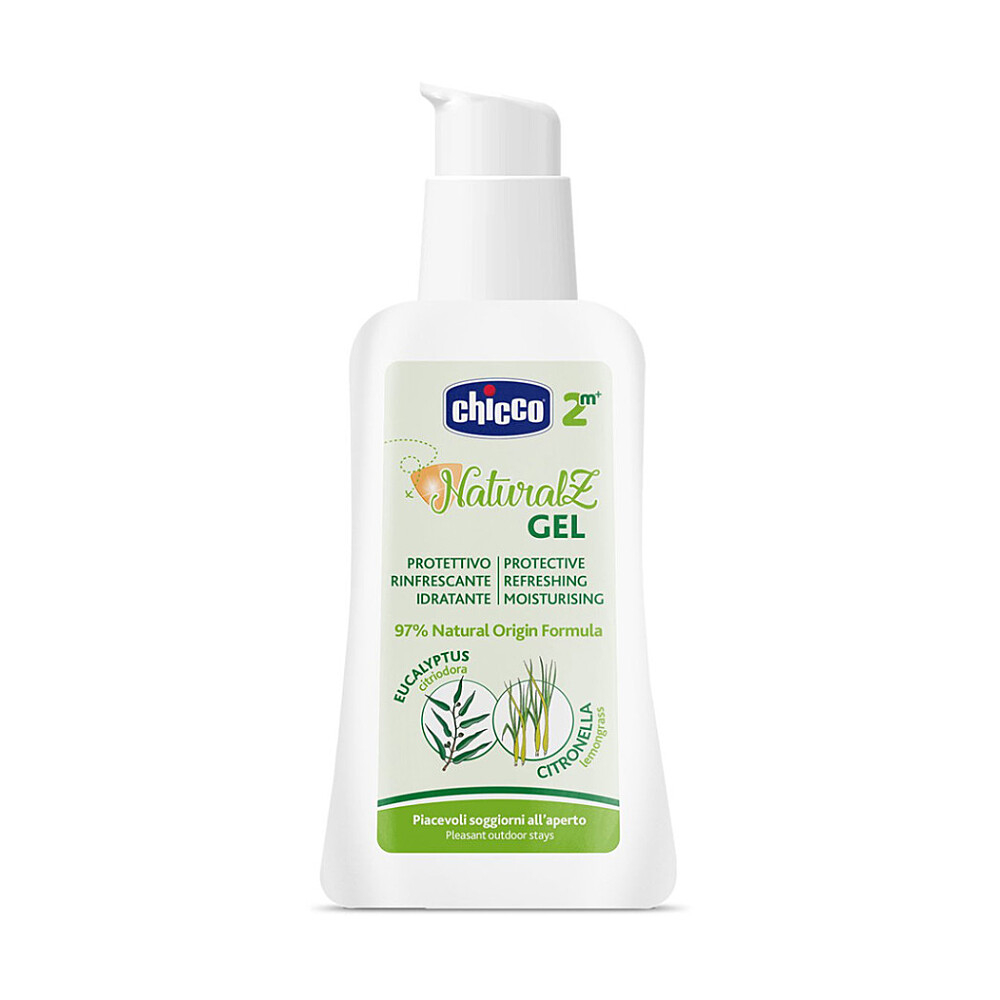 CHICCO NaturalZ gél proti komárom ochranný 97% prírodných zložiek 60ml