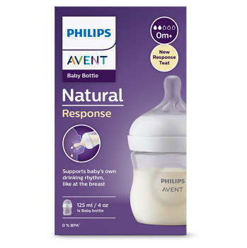 PHILIPS AVENT Fľaša Natural Response 125 ml, 0m+