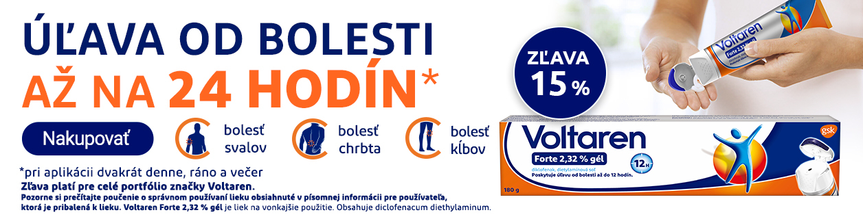Voltaren so ZĽAVOU 15%