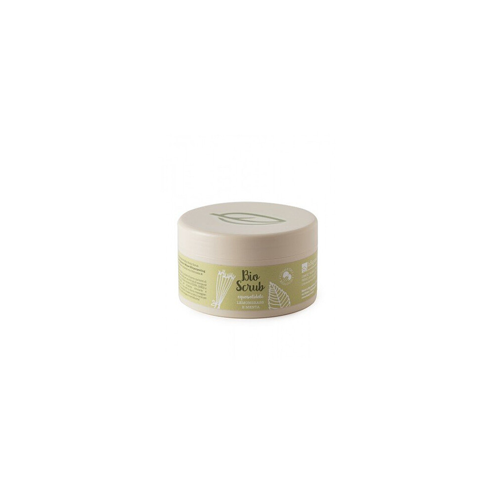 E-shop LA SAPONARIA Telový peeling s citrónovou trávou a mätou BIO 250 g