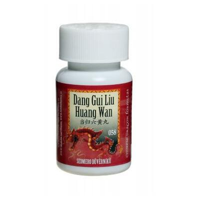 E-shop TCM Sedmoro dôverníkov Dang Gui Liu Huang Wan 058 200 guličiek