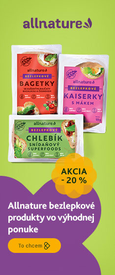 Allnature Trávnilvé pečivo - zľava 20%