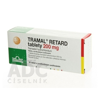 TRAMAL retard tablety 200 mg tbl plg  (blis.) 1x30 ks (Lieky na predpis)