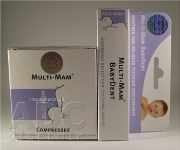 MULTI-MAM COMPRESSES 12 ks + MULTI-MAM BABYDENT 15 ml