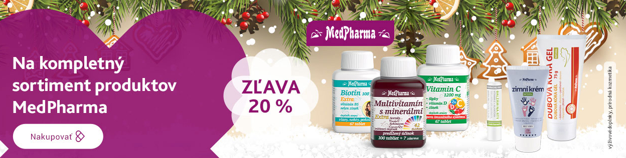 ZĽAVA 20 % na produkty Medpharma