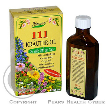 PRIMAVERA 111 Krauter bylinný olej 100 ml