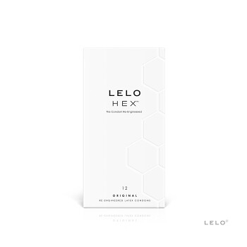 LELO Hex condoms 12 kusov (Kondómy) - Ochranný