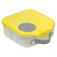 B.BOX Olovrantový box stredný žltý / sivý 1 l
