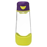 B.BOX Šport fľaša na pitie fialová/zelená od 3 rokov 600 ml