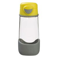 B.BOX Šport fľaša na pitie žltá / sivá 12m+ 450 ml