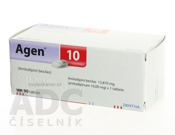 AGEN 10 tbl 10 mg 1x90 ks