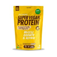 ISWARI Super vegan protein Banán a vanilka BIO 350 g