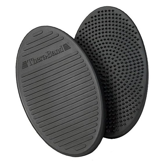 THERA-BAND Balančná podložka veľmi mäkká čierna 34 x 26 x 6 cm