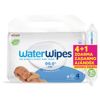 WATERWIPES Obrúsky vlhčené bez obsahu plastov hydrating clean 240 kusov