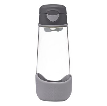 B.BOX Šport fľaša na pitie graphite 12m+ 600 ml (Hrnčeky a pítka pre deti)