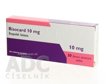 BISOCARD 10 mg tbl flm 10 mg (blis.Al/PVC) 1x30 ks