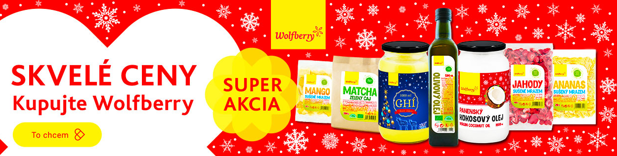 VÝHODNÁ PONUKA na produkty Wolfberry