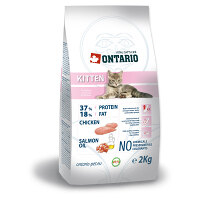 ONTARIO Kitten granule pre mačiatka 1 ks, Hmotnosť balenia (g): 10 kg