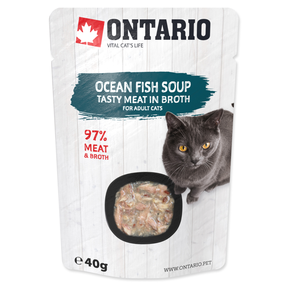 E-shop ONTARIO Polievka morskej ryby 40 g