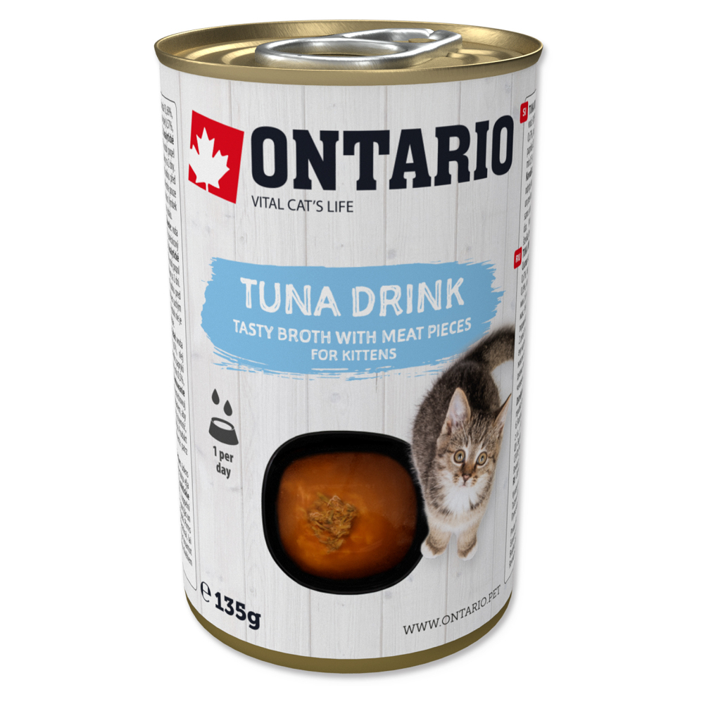 E-shop ONTARIO Drink kitten tuniak 135 g