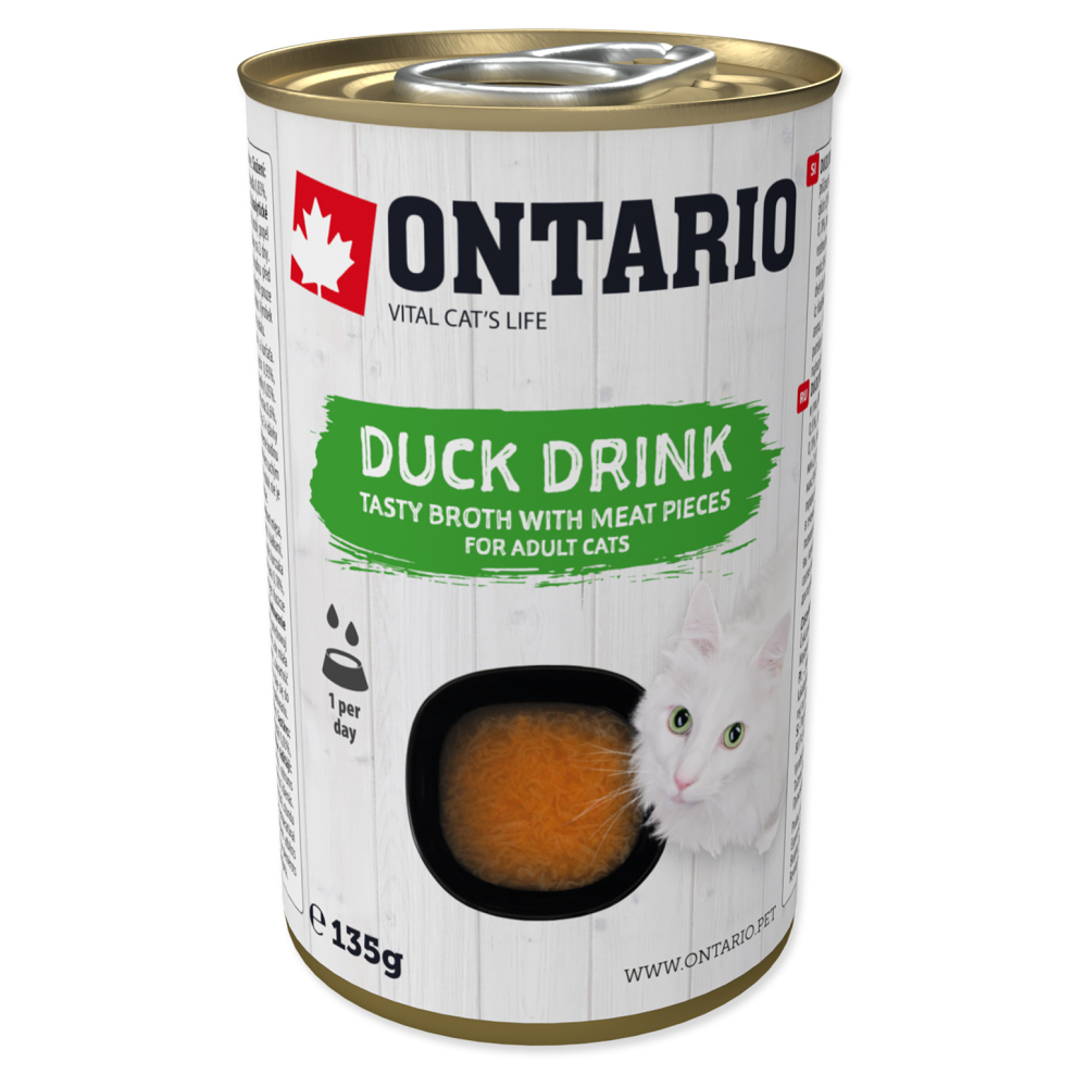 E-shop ONTARIO Drink kačací 135 g