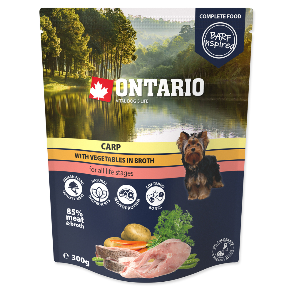 E-shop ONTARIO Vrecko kapor so zeleninou vo vývare 300 g