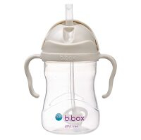 B.BOX Hrnček so slamkou béžový 240 ml