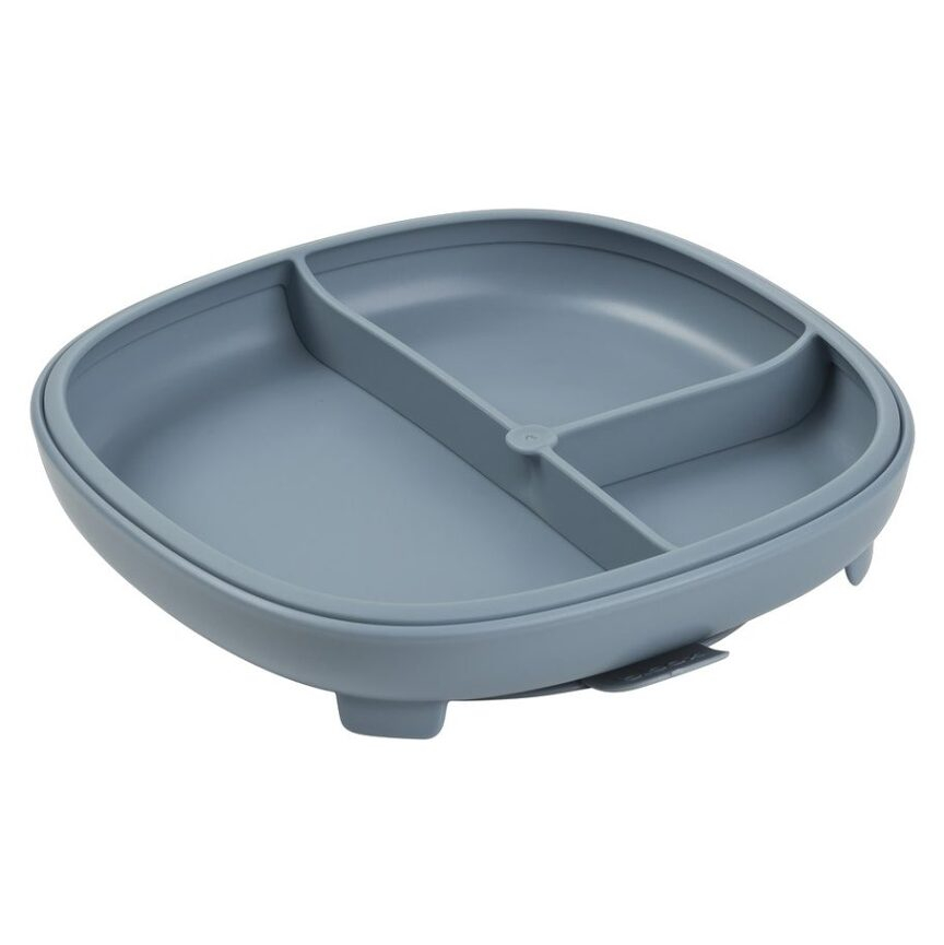 B.BOX Delený tanierik s prísavkou 2v1 modrý