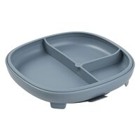 B.BOX Delený tanierik s prísavkou 2v1 modrý