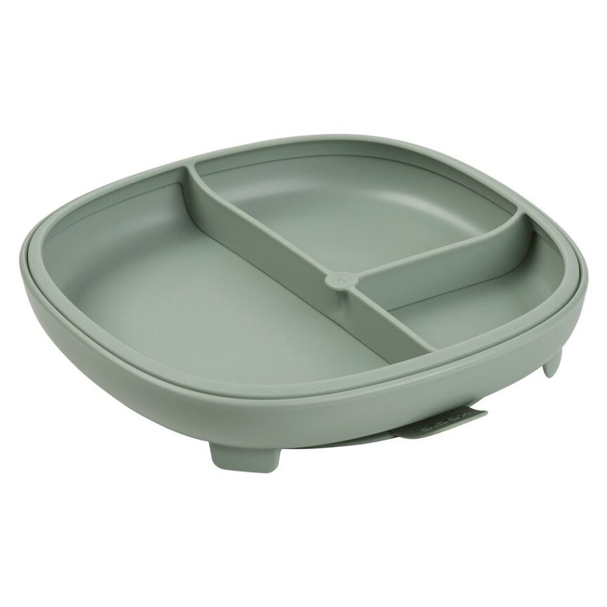 B.BOX Delený tanierik s prísavkou 2v1 zelený