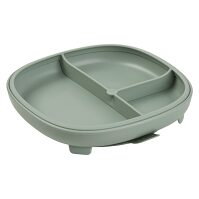 B.BOX Delený tanierik s prísavkou 2v1 zelený