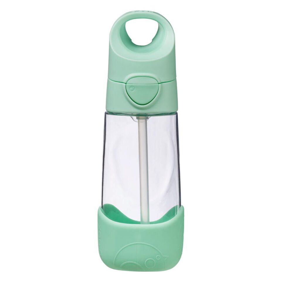 B.BOX Fľaša na pitie so slamkou spearmint 450 ml