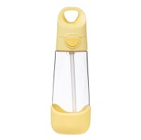 B.BOX Fľaša na pitie so slamkou lemon twist 600 ml