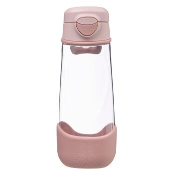 B.BOX Šport fľaša na pitie blush crush 600 ml (Fľaša so slamkou) - Cestovné