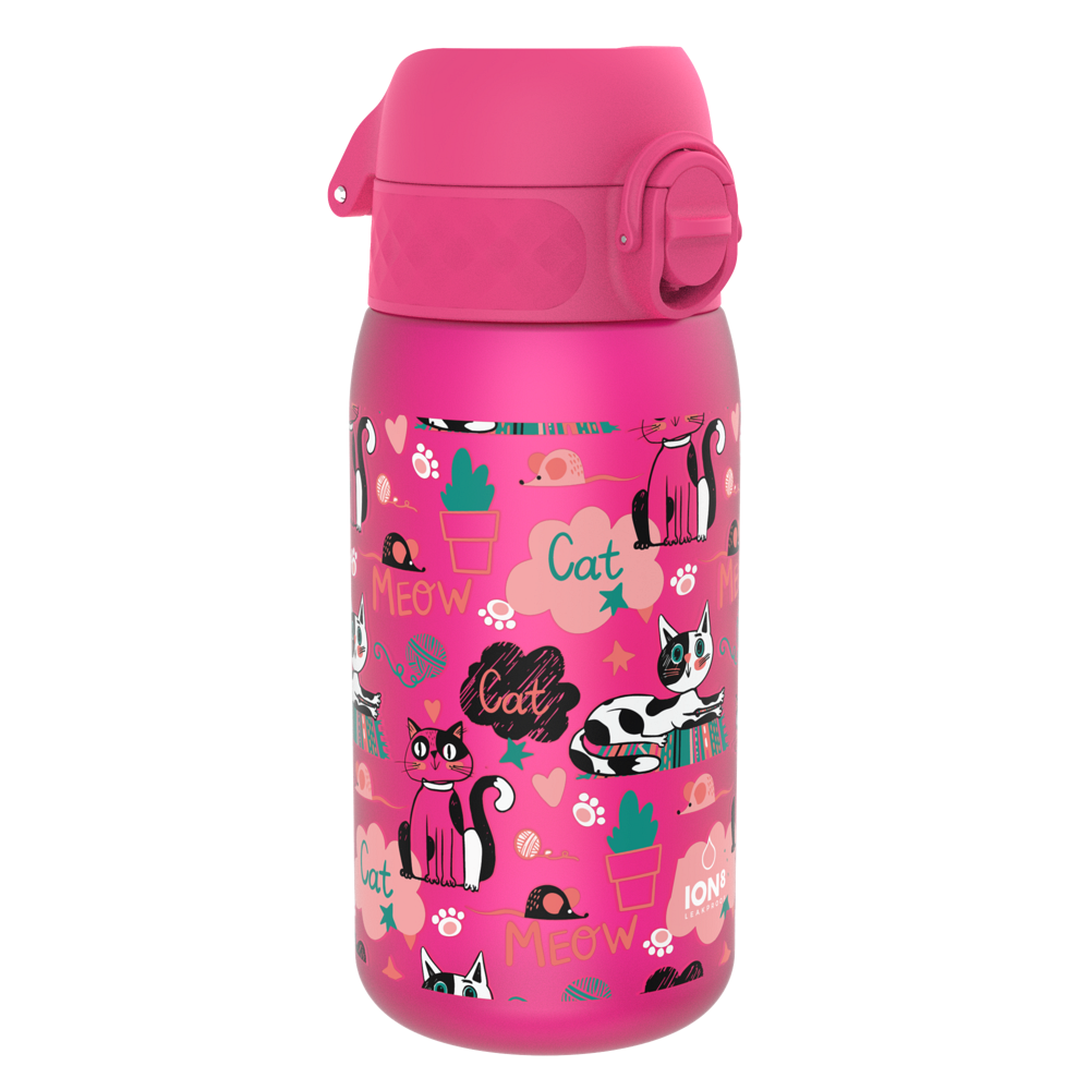 ION8 Leak Proof fľaša Cats 350 ml