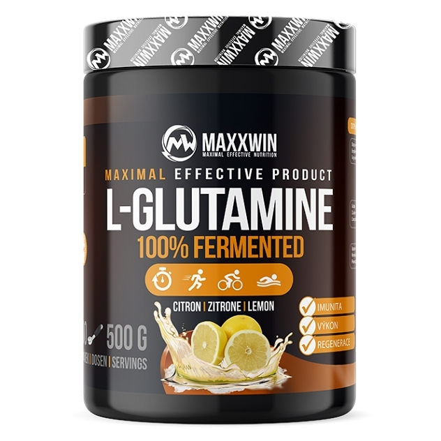 MAXWINN L-glutamine 100% fermented citrón 500 g