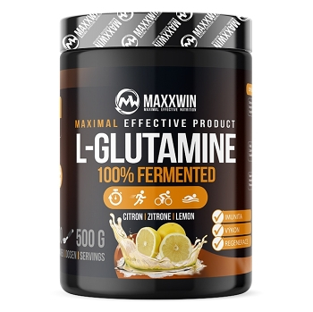 MAXWINN L-glutamine 100% fermented citrón 500 g ()