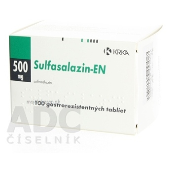 Sulfasalazin-EN tbl ent 500 mg 1x100 ks