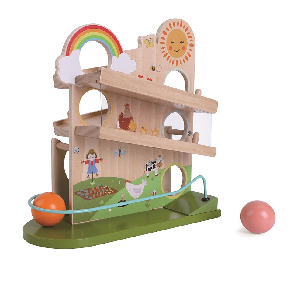 E-shop 2KIDS TOYS Guľôčková dráha šťastná farma 4 kusy