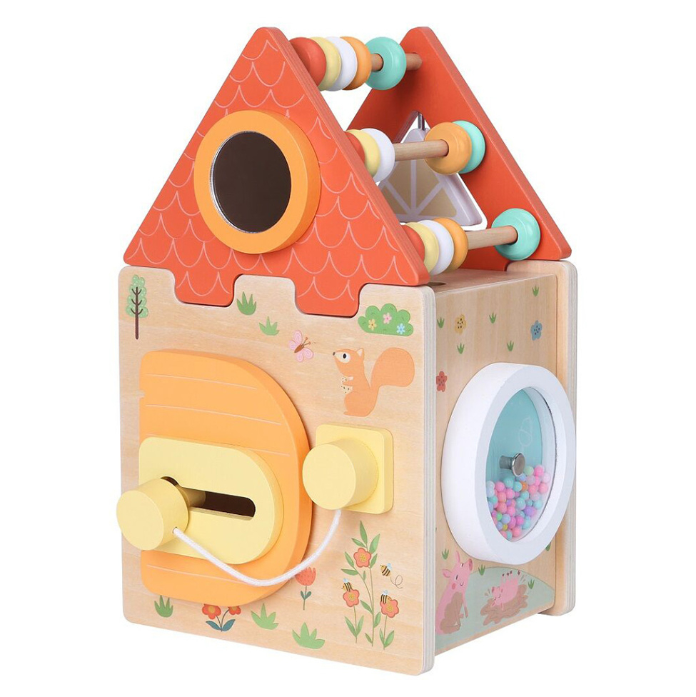 E-shop 2KIDS Toys motorická kocka 2 v 1 farma 1 kus