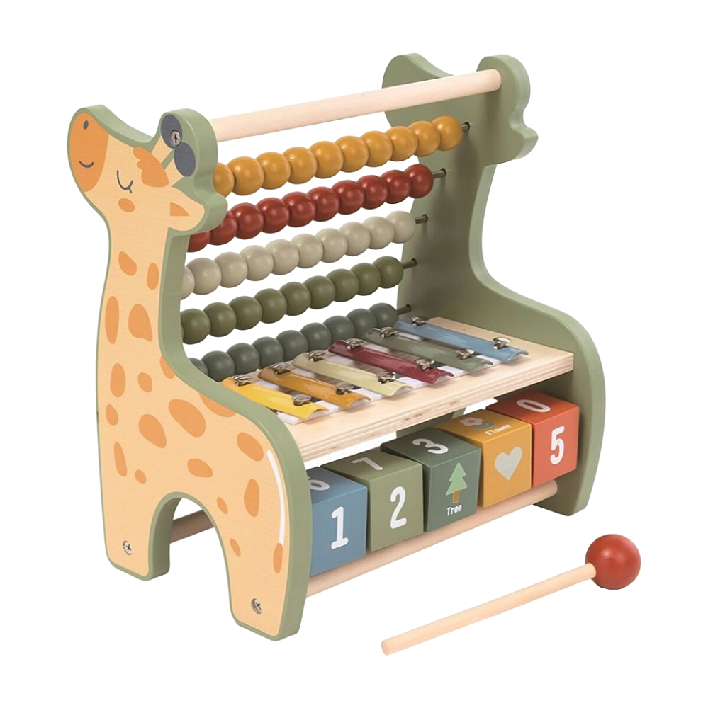 E-shop 2KIDS TOYS Multifunkčné počítadlo žirafa