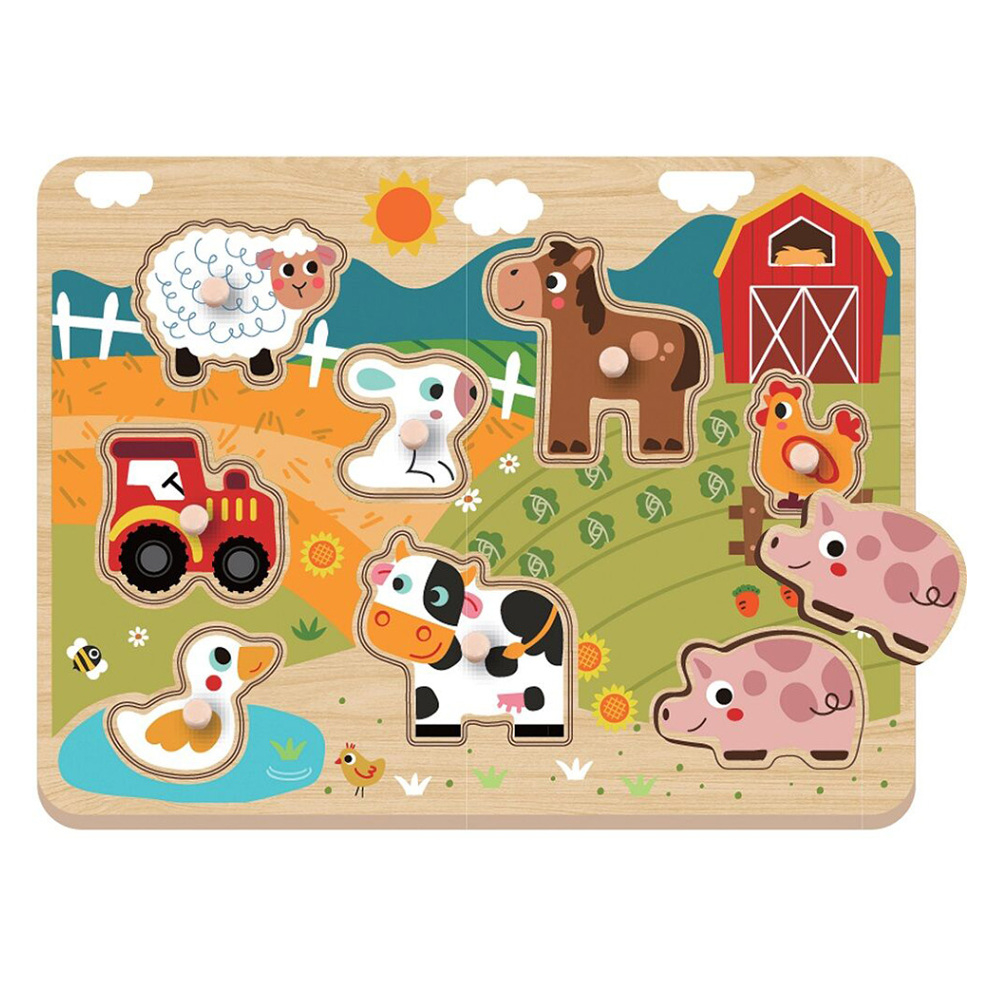 E-shop 2KIDS Toys puzzle farma 9 kusov