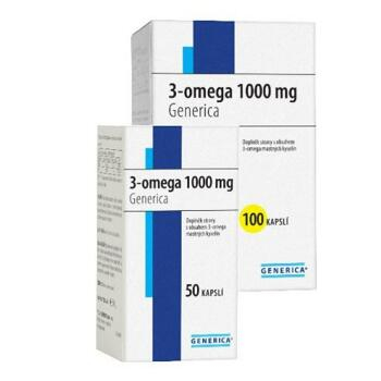Generica 3-omega 1000 mg - 50 kapsúl