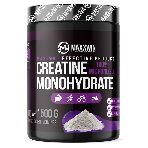Maxxwin Creatine Monohydrate podpora tvorby svalovej hmoty 500 g kúpite na Mojalekaren.sk
