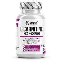 MAXXWIN L-carnitine hca chróm 90 kapsúl