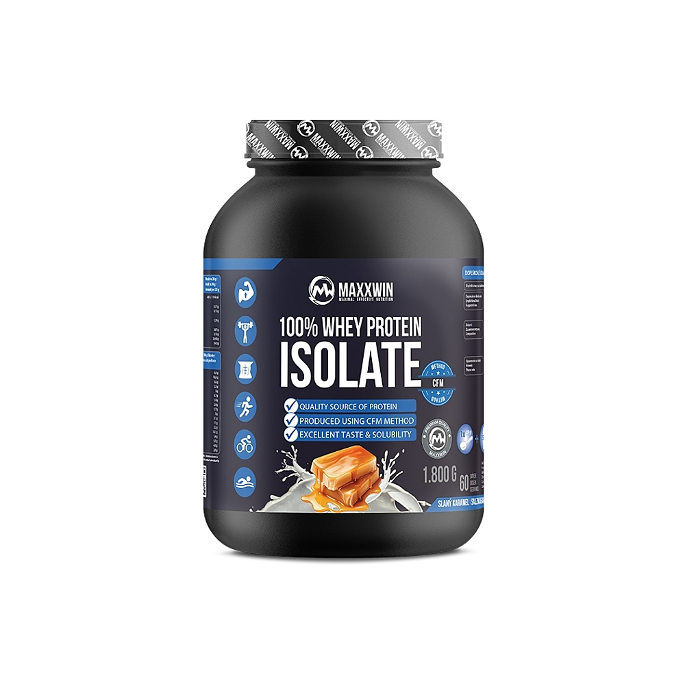 MAXXWIN Iso proteín 90 slaný karamel 1800 g