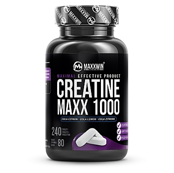 MAXXWIN Creatine 1000 cola citrón 240 tabliet (Kreatínové zmesi)